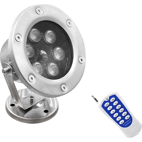 RGB LED Pool Light with Remote Control - IP68 Waterproof | ماتريال ...